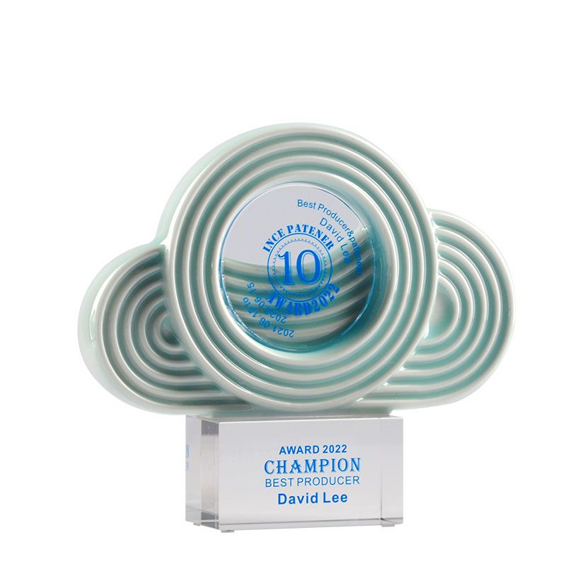 Ceramic trophy