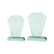 custom glass trophy