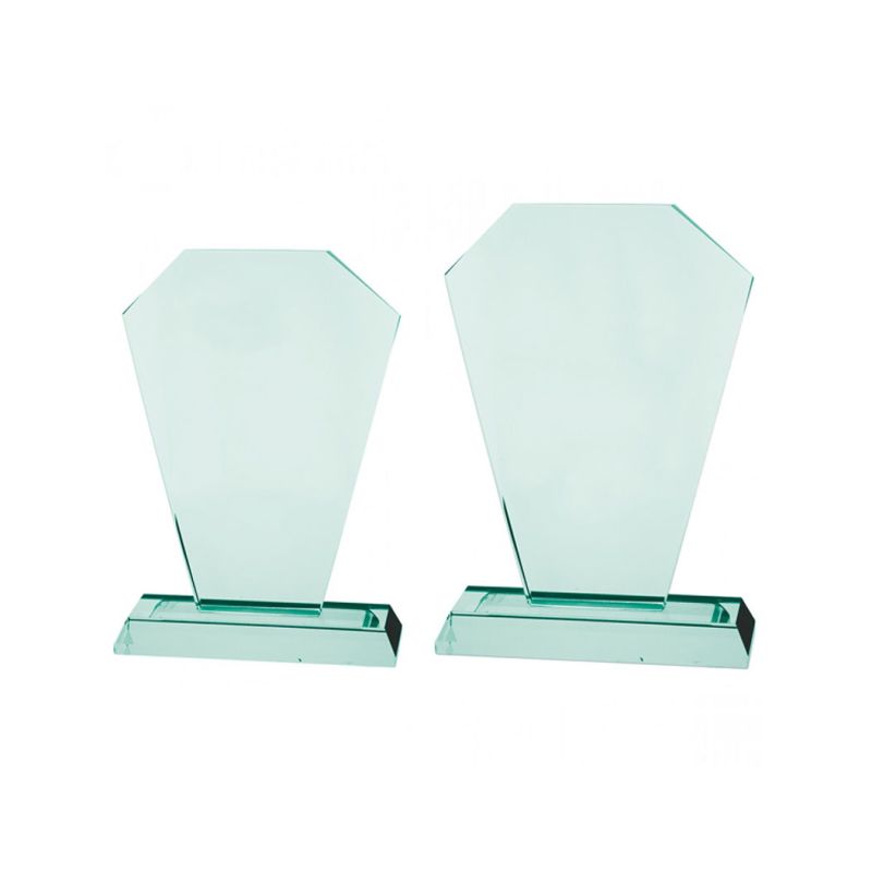 custom glass trophy