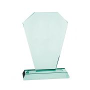 custom glass trophy