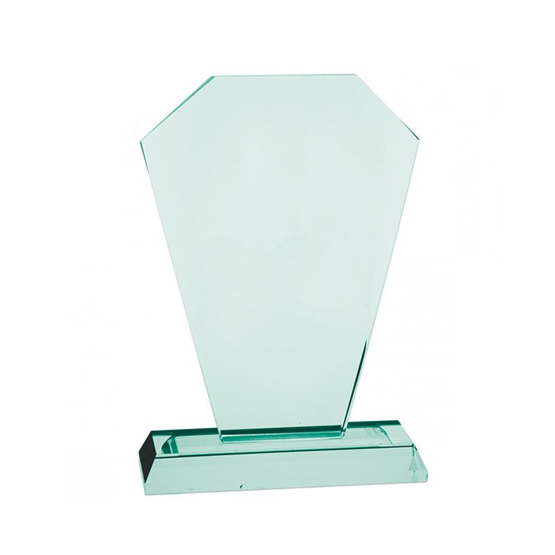 custom glass trophy