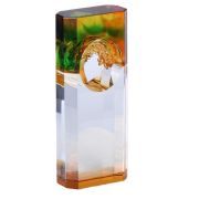 Glass trophy design