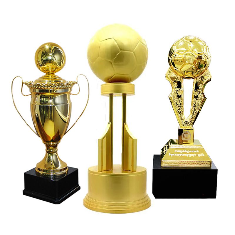 Big football trophy