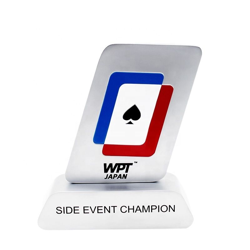Poker champion souvenir award