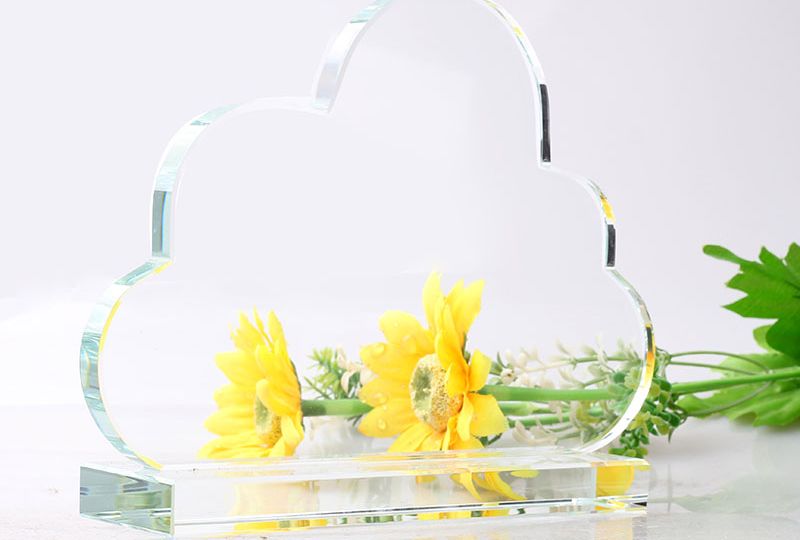 Cloud glass trophy 17-5
