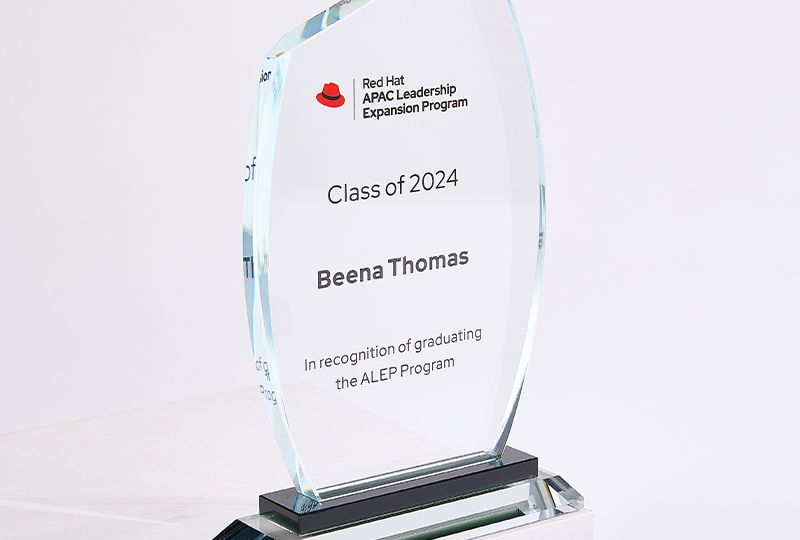 Graduation glass trophy 20-1