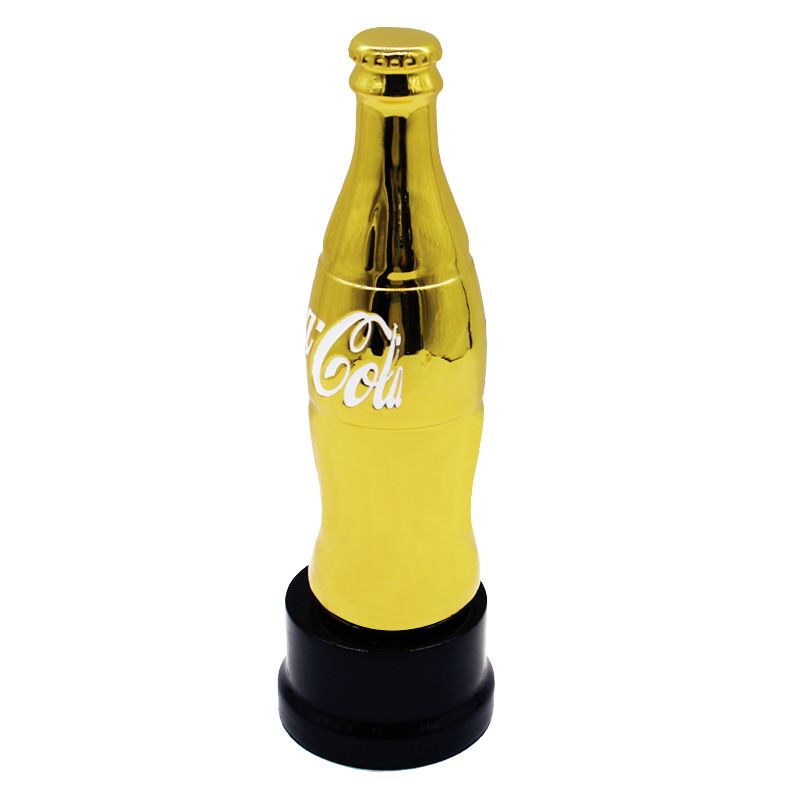 Brand metal beverage decoration
