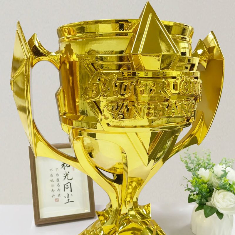 CNC engraved trophy