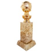 Marble gold trophy