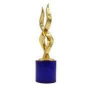 Art metal trophy