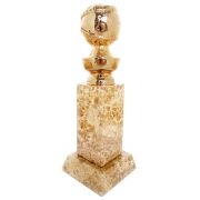Marble gold trophy