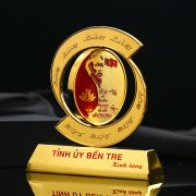 Religious metal souvenir