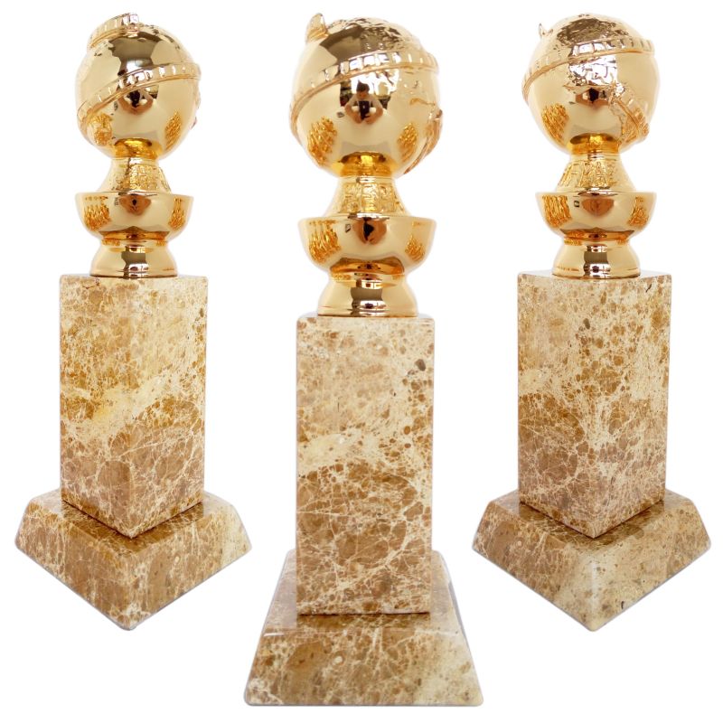 Marble gold trophy