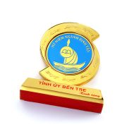 Religious metal souvenir