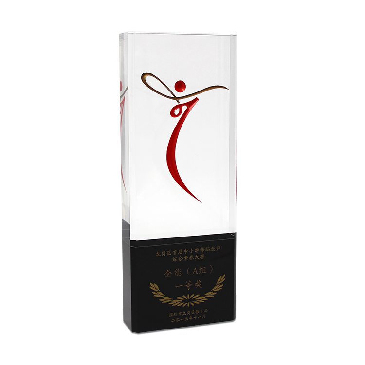 custom acrylic trophy