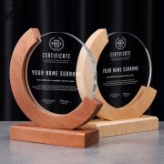 wood trophy