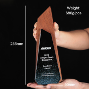 wooden trophy design