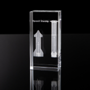 3D engraved trophy