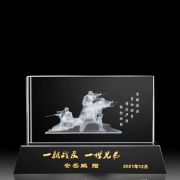 3d crystal cube