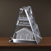 3d laser etched crystal