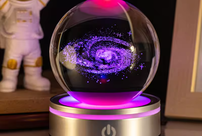 3d solar system crystal ball​ 03