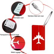 Airline keychain card