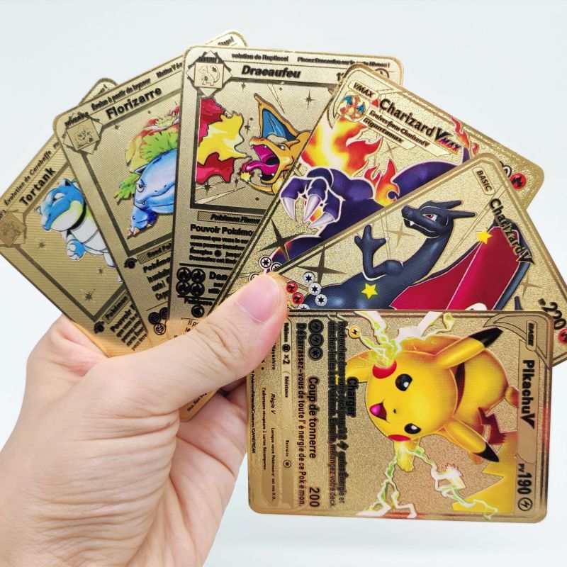 Anime metal card