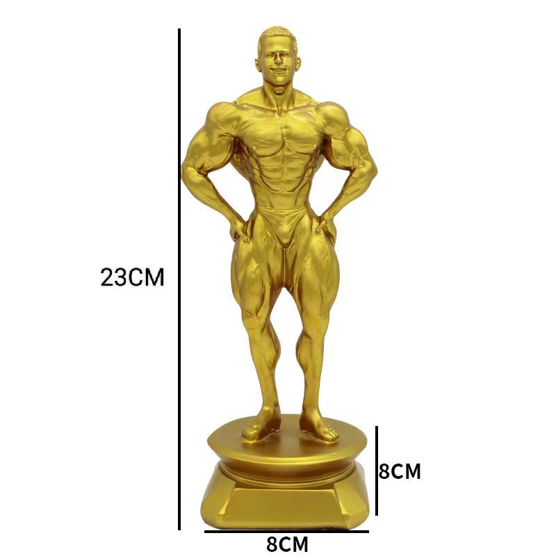 Bodybuilding trophy design