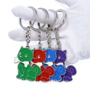 key ring with chain