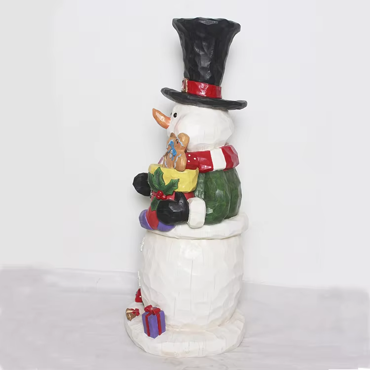 Christmas Snowman Figure