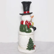 Christmas Snowman Figure