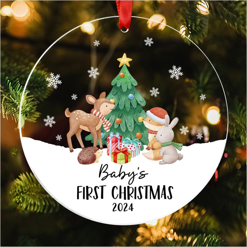 Christmas acrylic ornaments