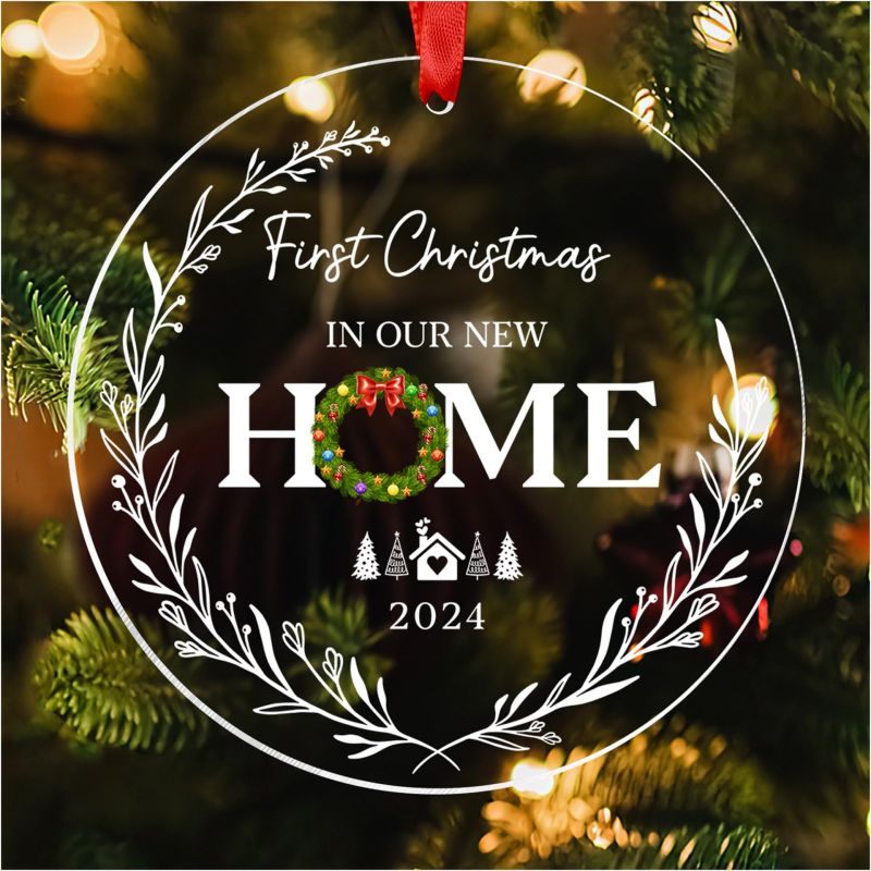 Christmas acrylic ornaments