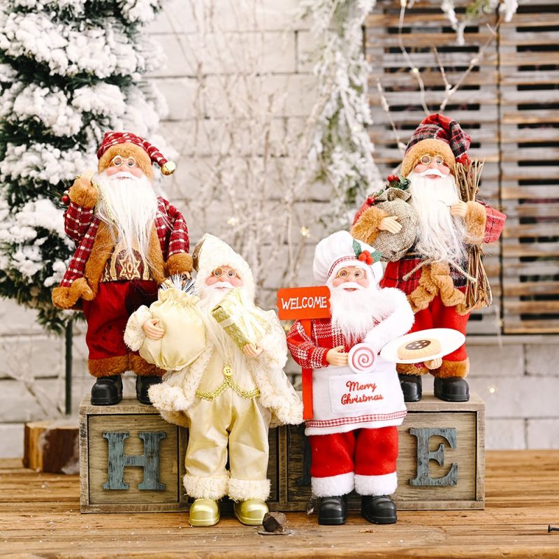 Christmas resin ornaments