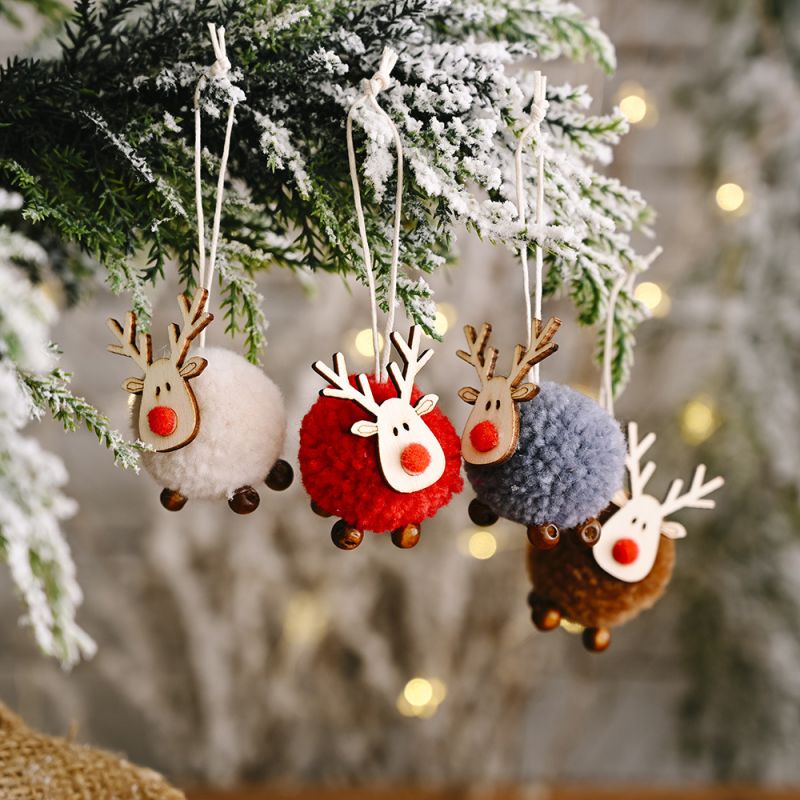 Christmas tree plush hangings