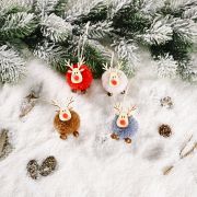 Christmas tree plush hangings