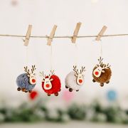 Christmas tree plush hangings