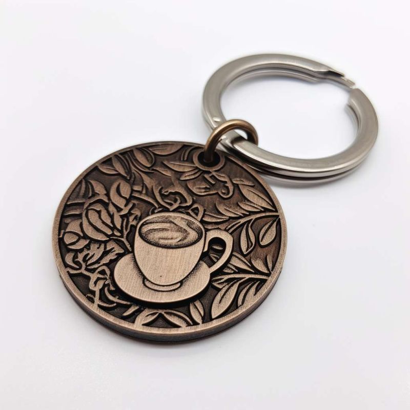 Coffee key chain