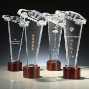 Crystal Car Show trophy