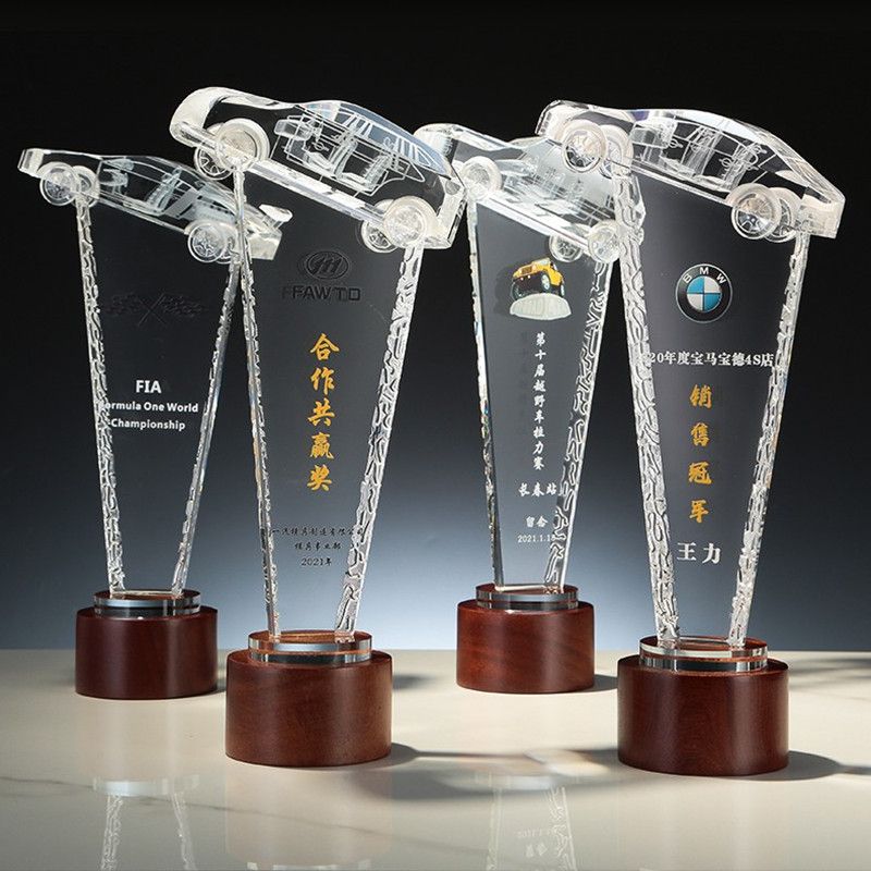 Crystal Car Show trophy