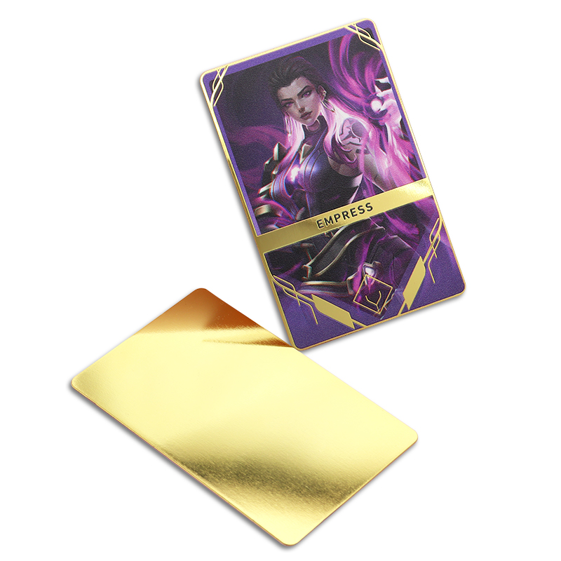 Game metal card