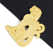 Gold Fridge Sticker