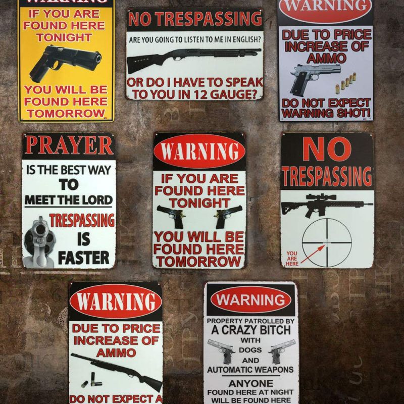 Metal Sign Custom