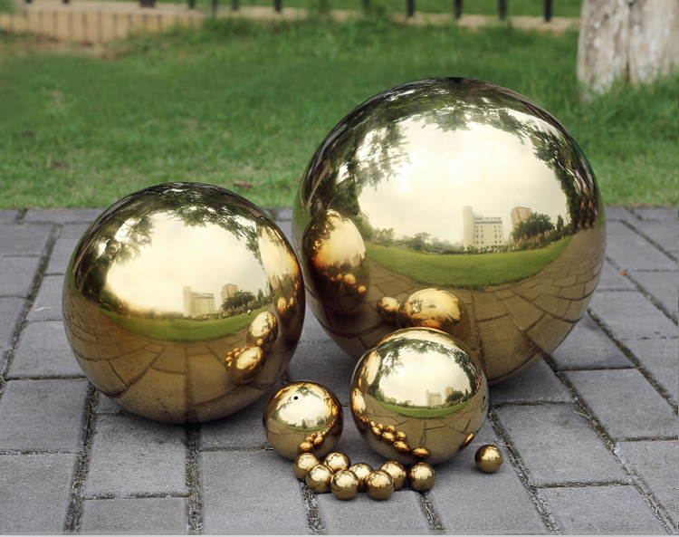 Outdoor stainless steel decoration