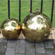 Outdoor stainless steel decoration
