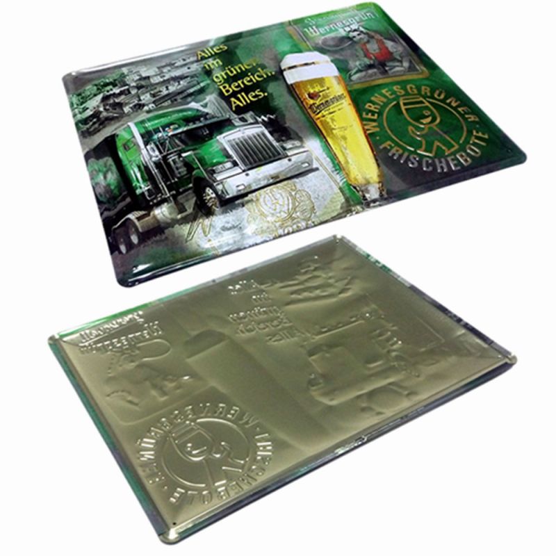 Personalized metal card