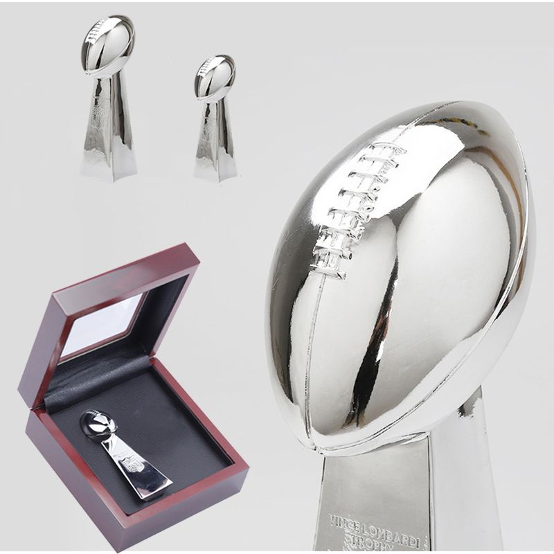 Small football trophy