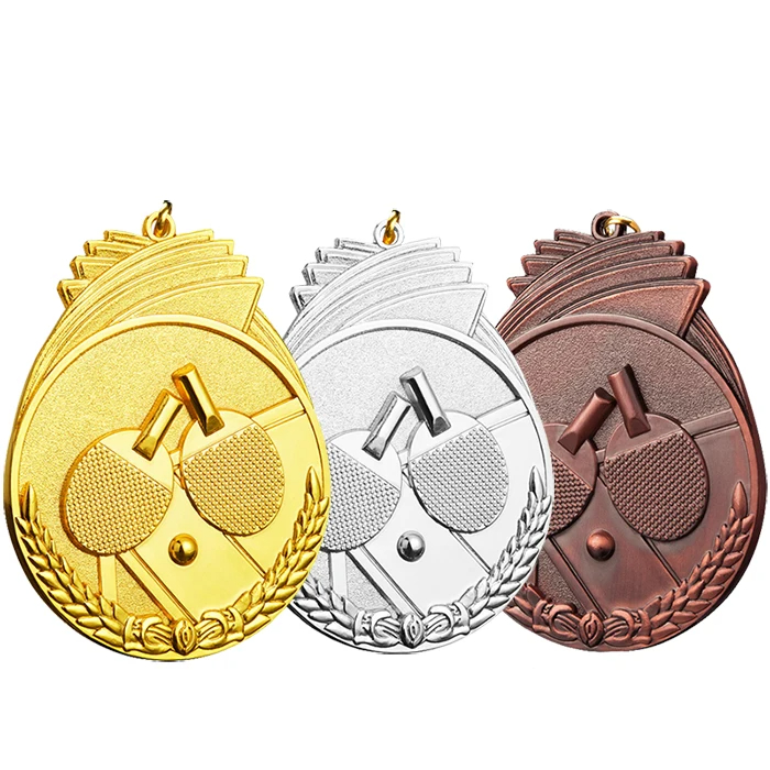 Table tennis medals