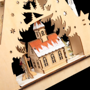 Wooden house decoration custom