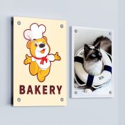 acrylic name plate designs